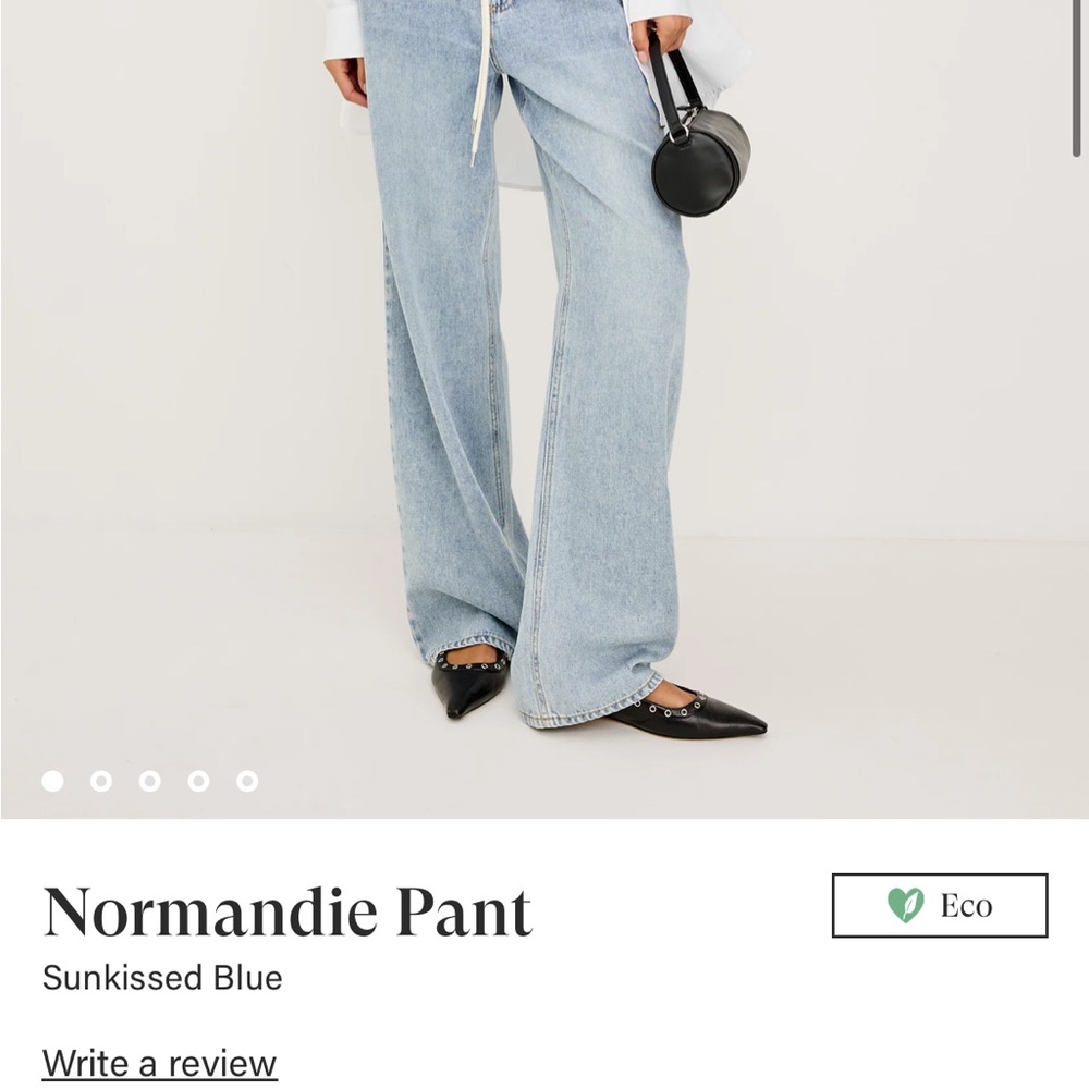 Rails Normandie Pant in Sunkissed Blue